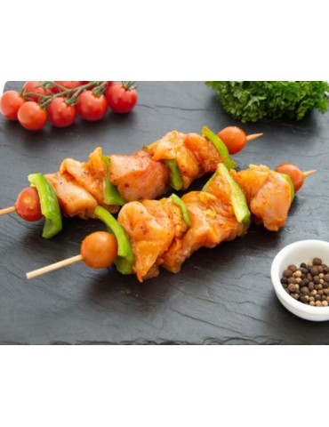 Brochette de poulet nature