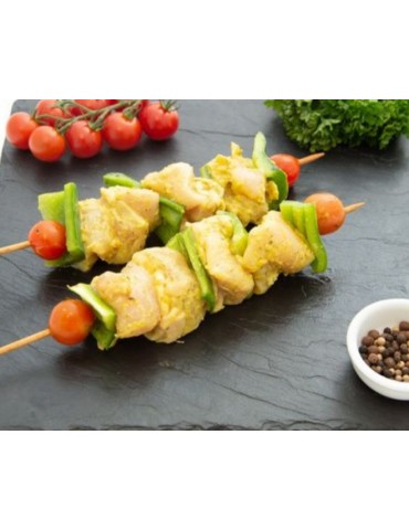 Brochette poulet indien