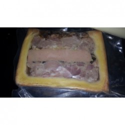 Pâte en croûte canard